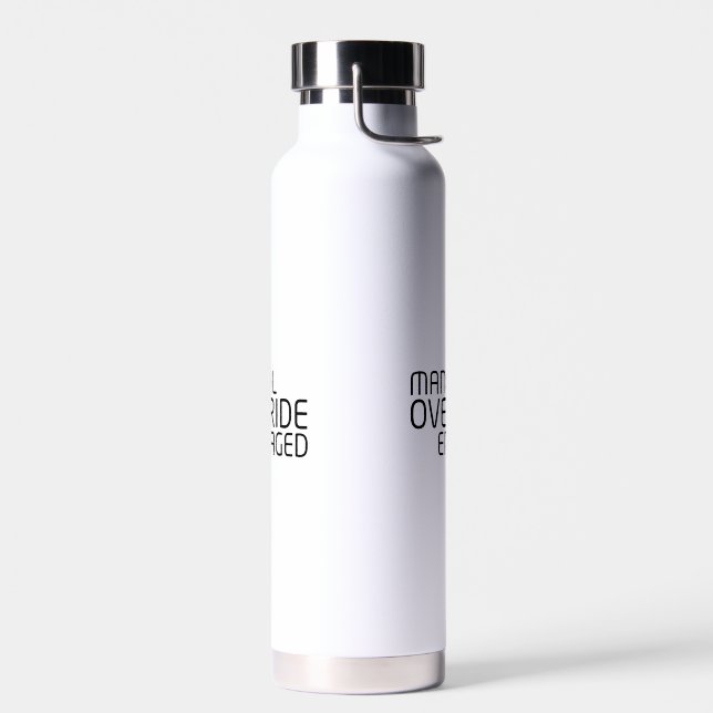 Hydration Protocol Stainless Bottle (Left)