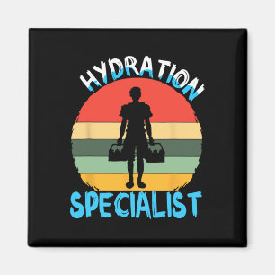 Hydration Specialist Team Manager Football Hydrate Magnet