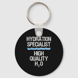 Hydration Specialist Waterboy Team Manager Key Ring