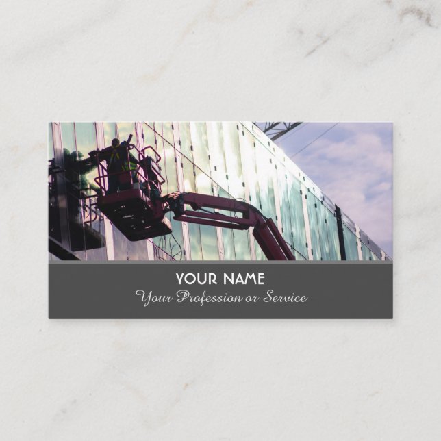 Hydraulic hoists and lifting platforms specialist  business card (Front)