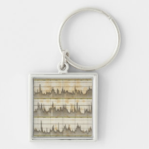 Hydro historical overview of state Elbe River Key Ring