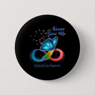 Hydrocephalus Awareness 6 Cm Round Badge