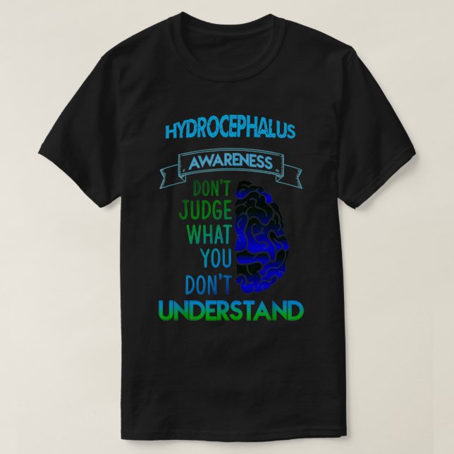 Hydrocephalus Awareness design T-Shirt (Design Front)