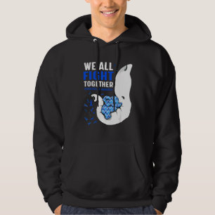 Hydrocephalus Awareness We All Fight Together Elep Hoodie