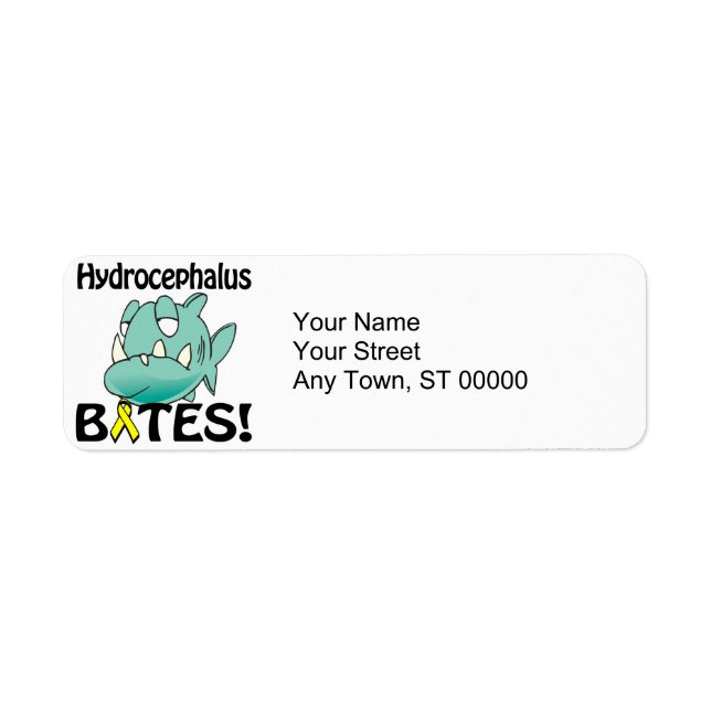 Hydrocephalus BITES Return Address Label (Front)