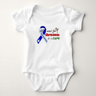 Hydrocephalus Christmas Baby Bodysuit