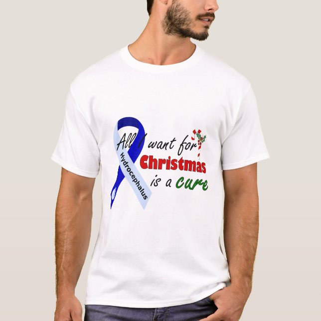 Hydrocephalus Christmas T-Shirt (Front)