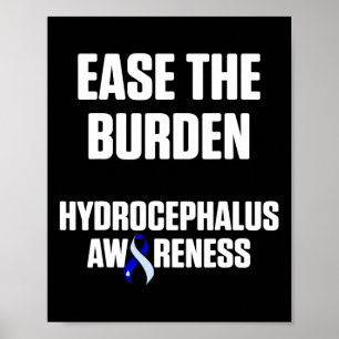 Hydrocephalus Survivor Ease Awareness Warrior Poster