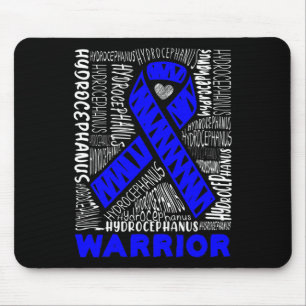 Hydrocephalus Survivor Hardworking Awareness Warri Mouse Pad