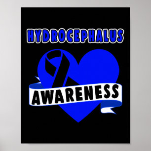 Hydrocephalus Survivor Health Awareness Warrior Poster