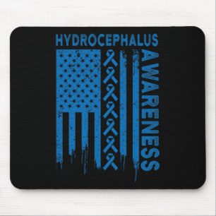 Hydrocephalus Survivor Healthy Awareness Warrior Mouse Pad