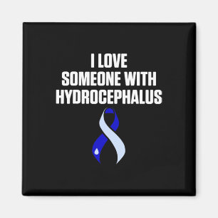 Hydrocephalus Survivor Love Awareness Warrior Magnet