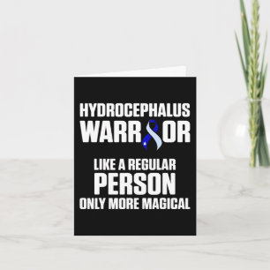 Hydrocephalus Survivor Magical Awareness Warrior  Card