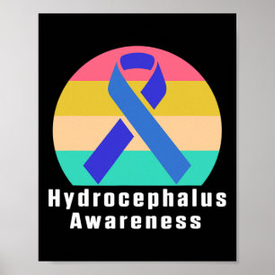 Hydrocephalus Survivor Medical Awareness Warrior  Poster