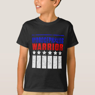 Hydrocephalus Survivor Medication Awareness Warrio T-Shirt