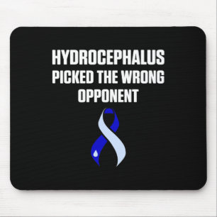 Hydrocephalus Survivor Opponent Awareness Warrior Mouse Pad