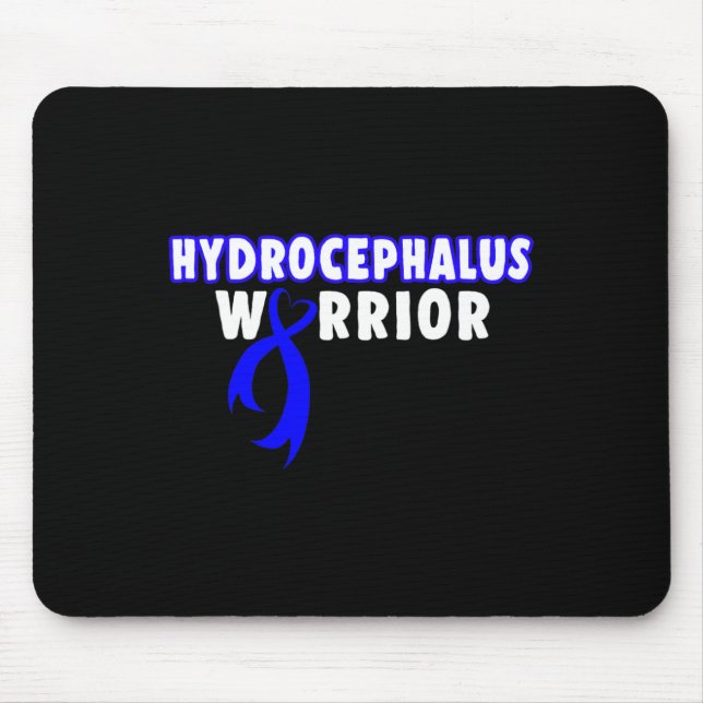 Hydrocephalus Survivor Prevent Awareness Warrior  Mouse Pad (Front)