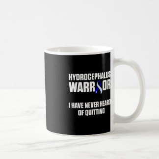Hydrocephalus Survivor Quitting Awareness Warrior  Coffee Mug