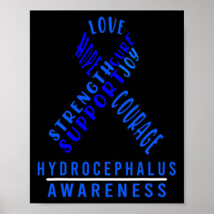 Hydrocephalus Survivor Safety Awareness Warrior Poster