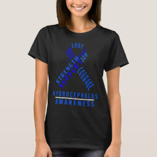 Hydrocephalus Survivor Safety Awareness Warrior  T-Shirt