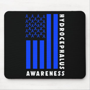 Hydrocephalus Survivor Signs Awareness Warrior  Mouse Pad