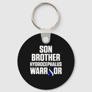 Hydrocephalus Survivor Son Awareness Warrior 1 Key Ring