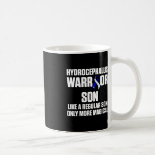 Hydrocephalus Survivor Son Awareness Warrior 4 Coffee Mug