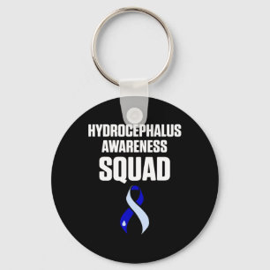 Hydrocephalus Survivor Squad Awareness Warrior  Key Ring