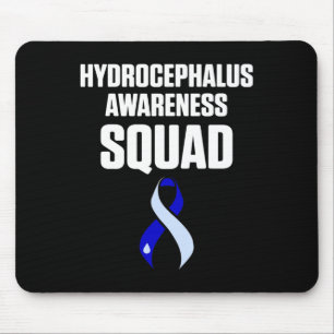 Hydrocephalus Survivor Squad Awareness Warrior Mouse Pad