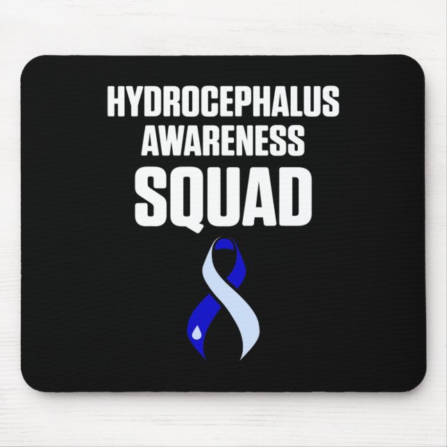 Hydrocephalus Survivor Squad Awareness Warrior  Mouse Pad (Front)
