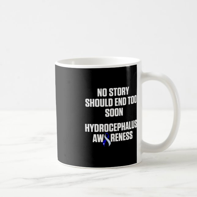 Hydrocephalus Survivor Story Awareness Warrior 1 Coffee Mug (Right)
