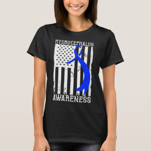 Hydrocephalus Survivor Strength Awareness Warrior T-Shirt