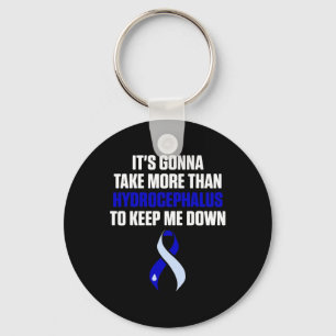 Hydrocephalus Survivor Take Awareness Warrior Key Ring