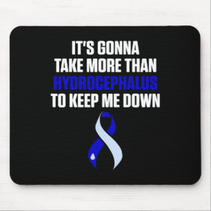 Hydrocephalus Survivor Take Awareness Warrior Mouse Pad