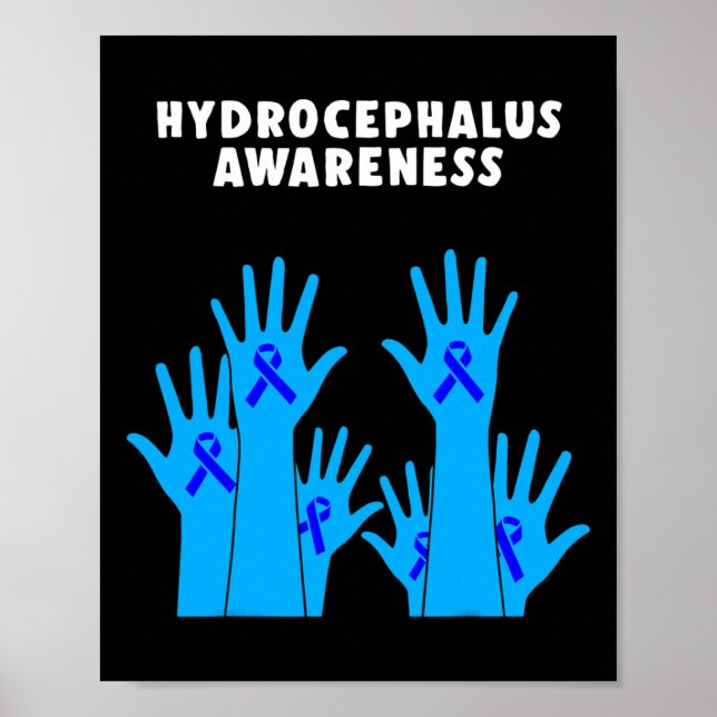 Hydrocephalus Survivor Therapeutic Awareness Warri Poster (Front)
