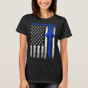 Hydrocephalus Survivor Therapy Awareness Warrior  T-Shirt