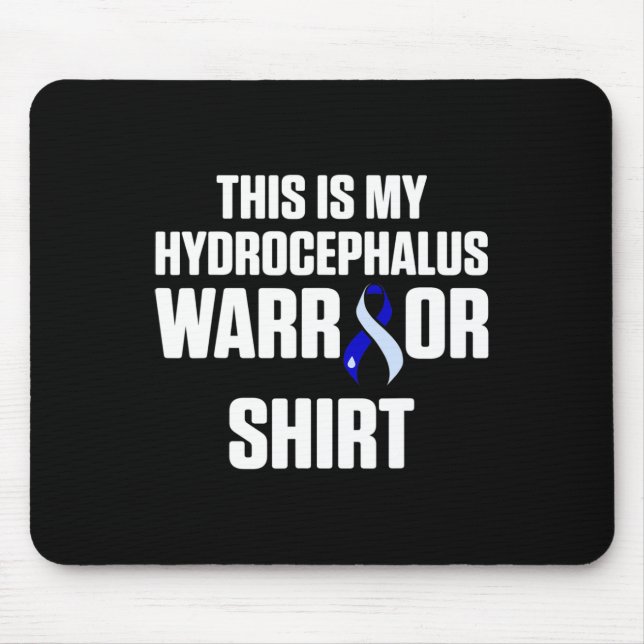 Hydrocephalus Survivor This Awareness Warrior  Mouse Pad (Front)