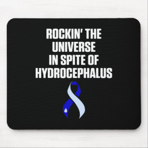 Hydrocephalus Survivor Universe Awareness Warrior  Mouse Pad