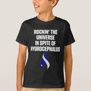 Hydrocephalus Survivor Universe Awareness Warrior  T-Shirt