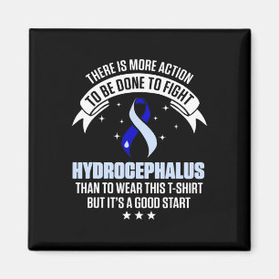 Hydrocephalus Survivor Wear Awareness Warrior Magnet