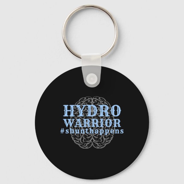 Hydrocephalus Walk Hydro Warrior Shunt Happens  Key Ring (Front)