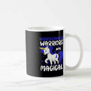 Hydrocephalus Warrior Blue Ribbon Hydrocephalus Aw Coffee Mug