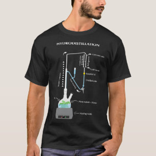 Hydrodistillation Apparatus Clevenger T-Shirt