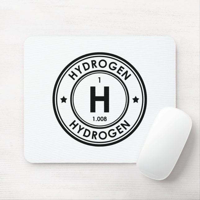 Hydrogen Element Mouse Pad (With Mouse)