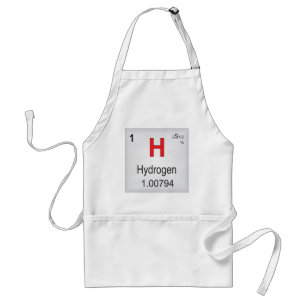 Hydrogen Individual Element of the Periodic Table Standard Apron