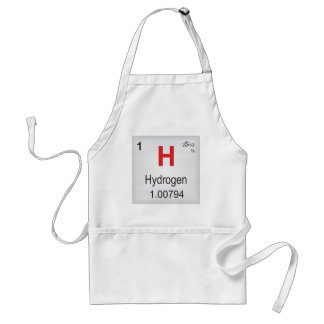 Hydrogen Individual Element of the Periodic Table Standard Apron