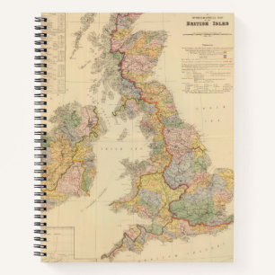 Hydrographical map, British Isles Notebook