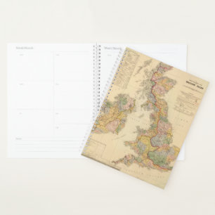 Hydrographical map, British Isles Planner