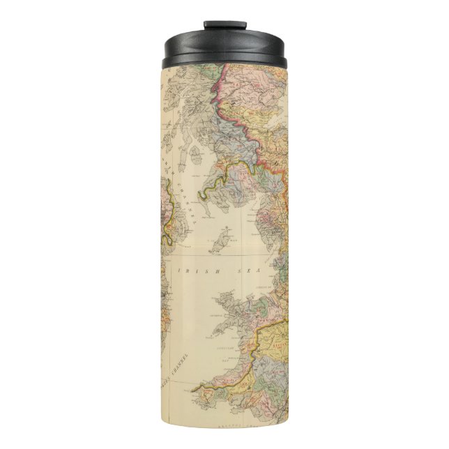 Hydrographical map, British Isles Thermal Tumbler (Front)