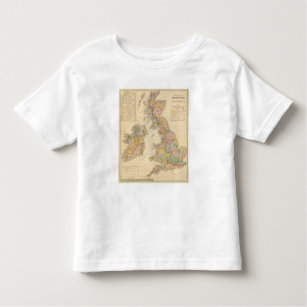 Hydrographical map, British Isles Toddler T-Shirt
